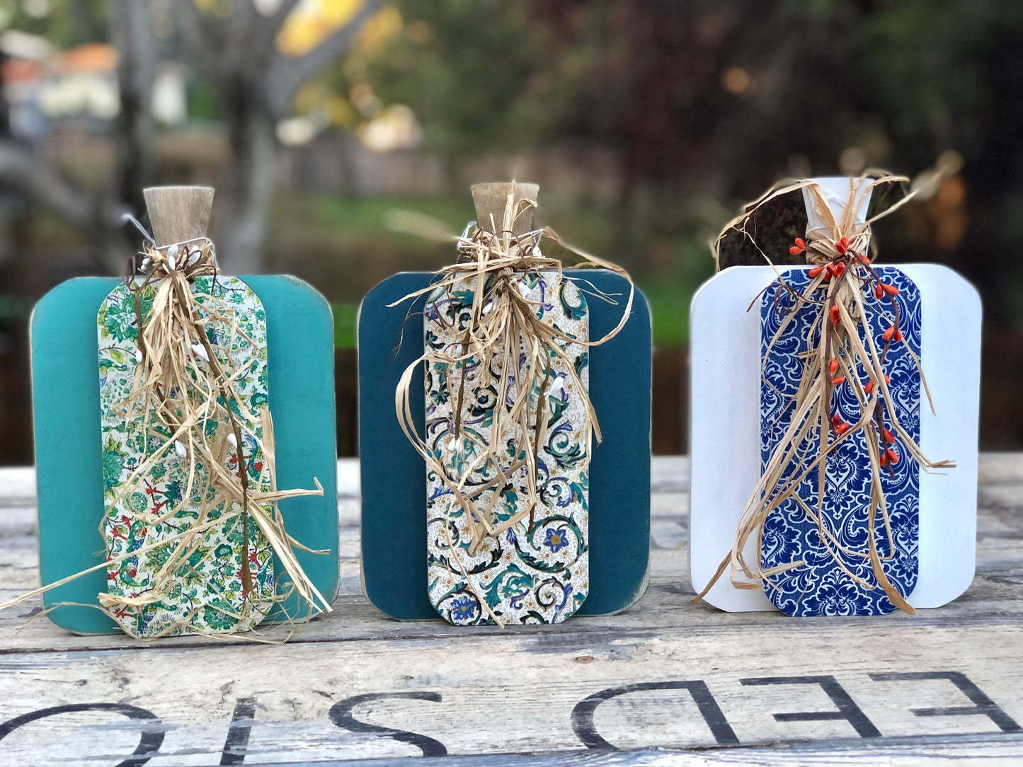 3D WOOD PUMPKINS - LIMITED EDITION