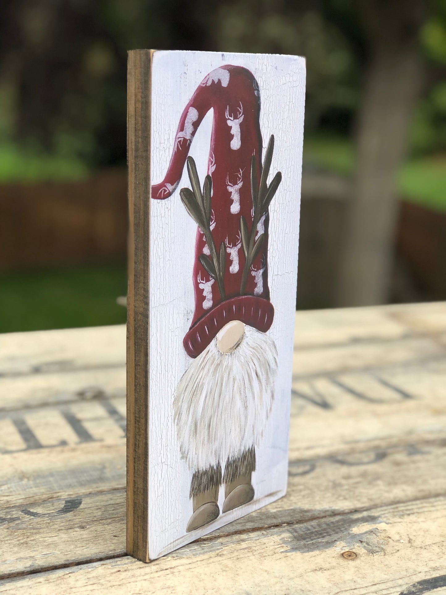 GNOME PRINT- CHRISTMAS/WINTER GNOME DECOR