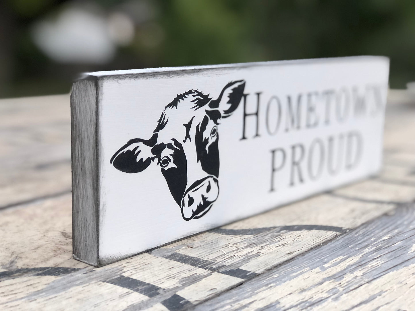 HOMETOWN PROUD -WOOD SIGN