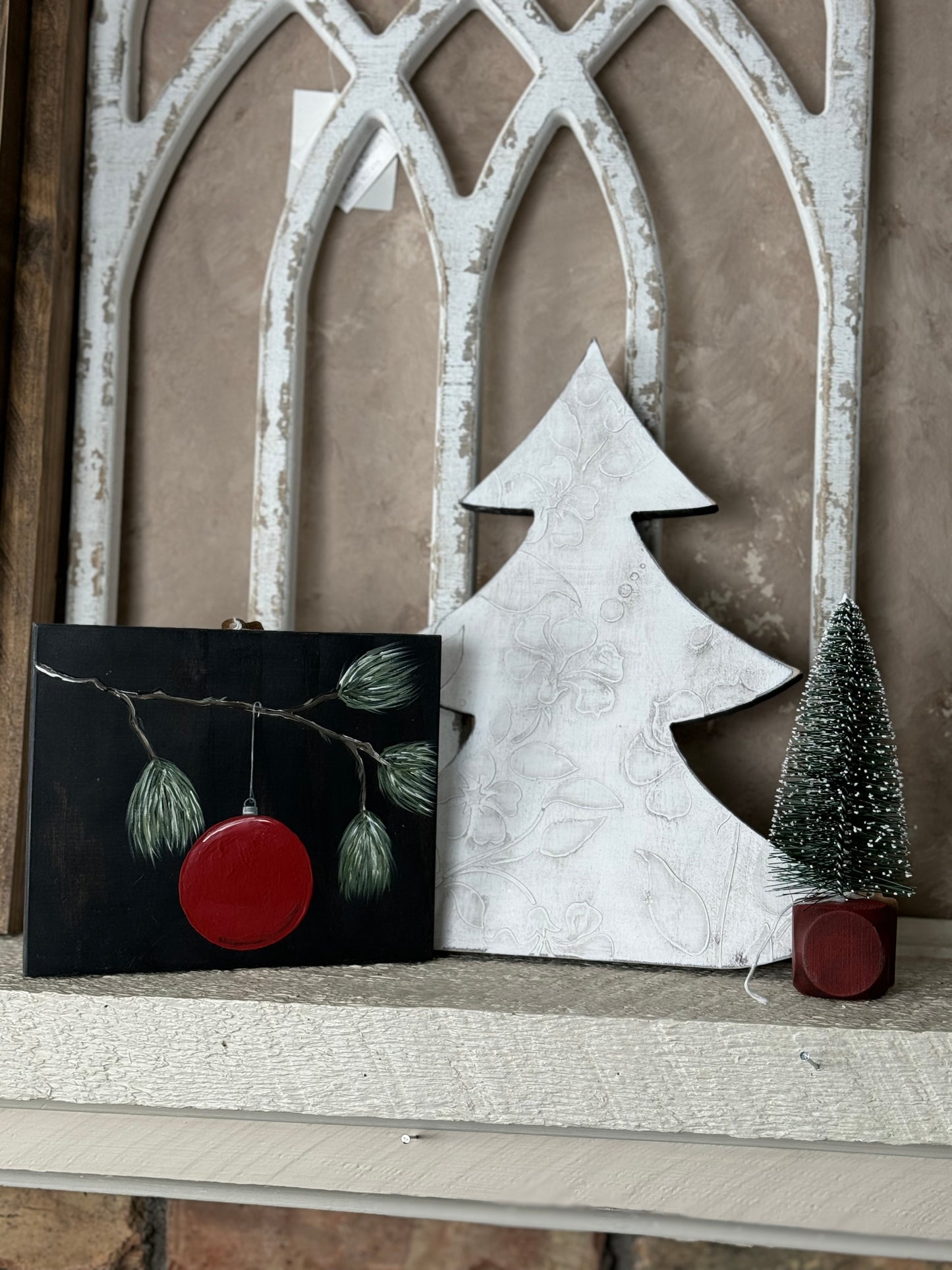 SOLID WOOD TEXTURED TREES