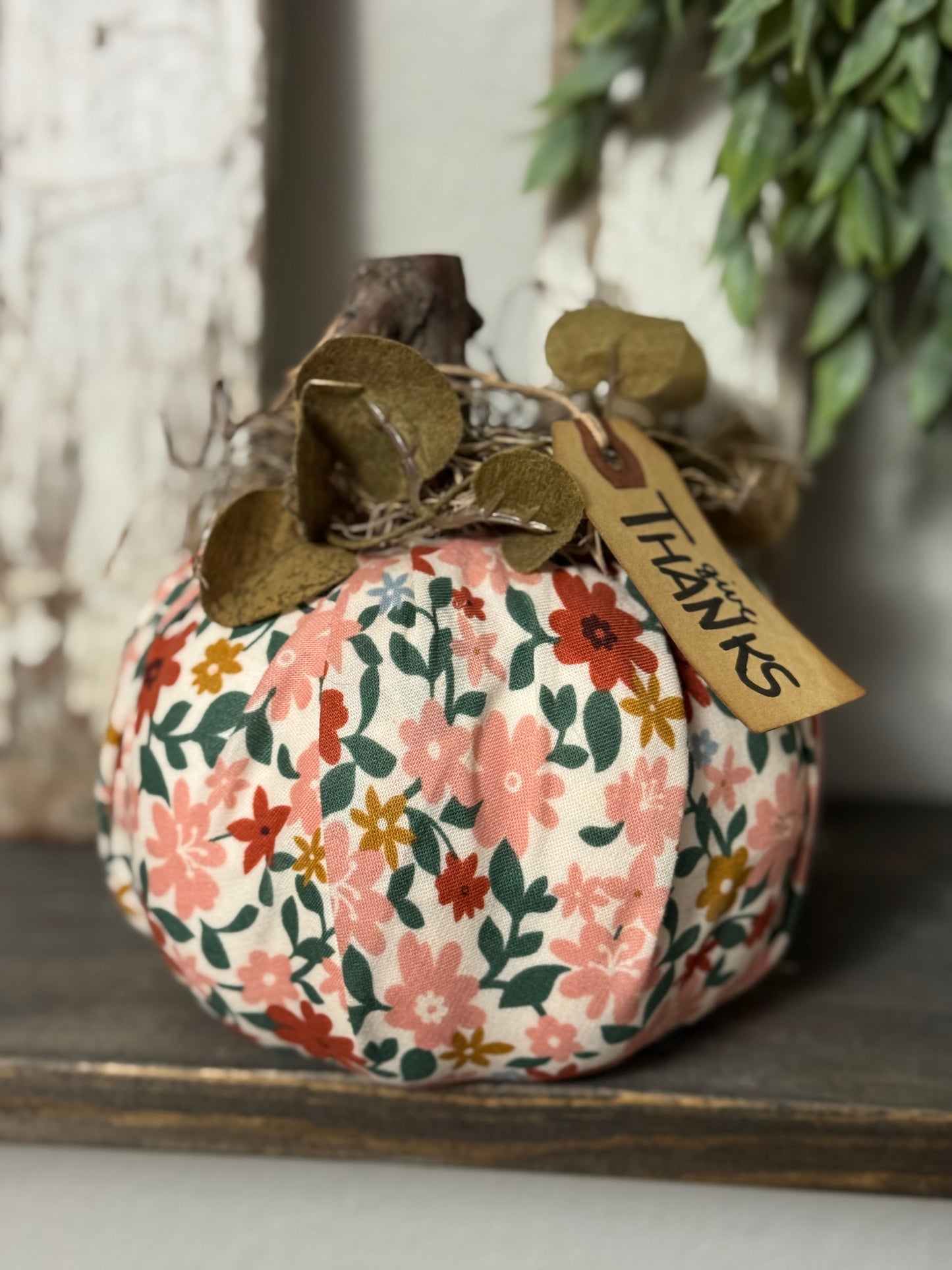 FABRIC COVERED PUMPKINS -WHILE SUPPLIES LAST