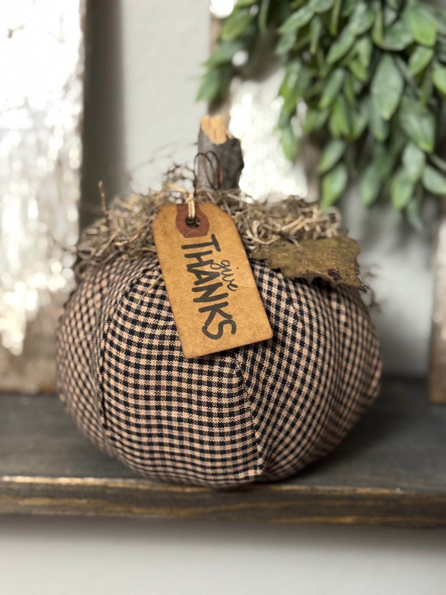 FABRIC COVERED PUMPKINS -WHILE SUPPLIES LAST
