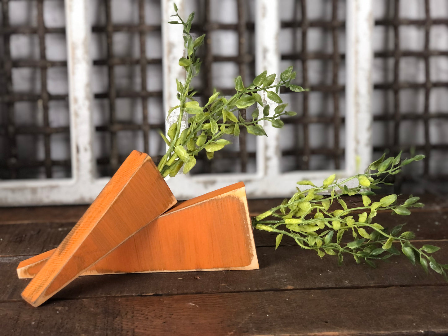 WOOD CARROTS