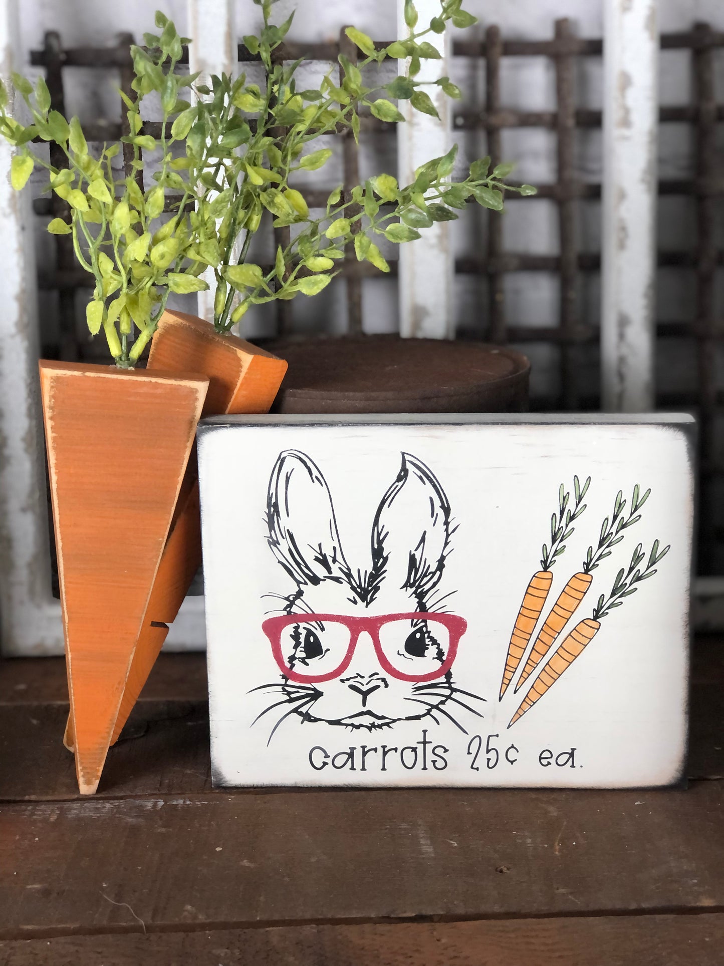WOOD CARROTS
