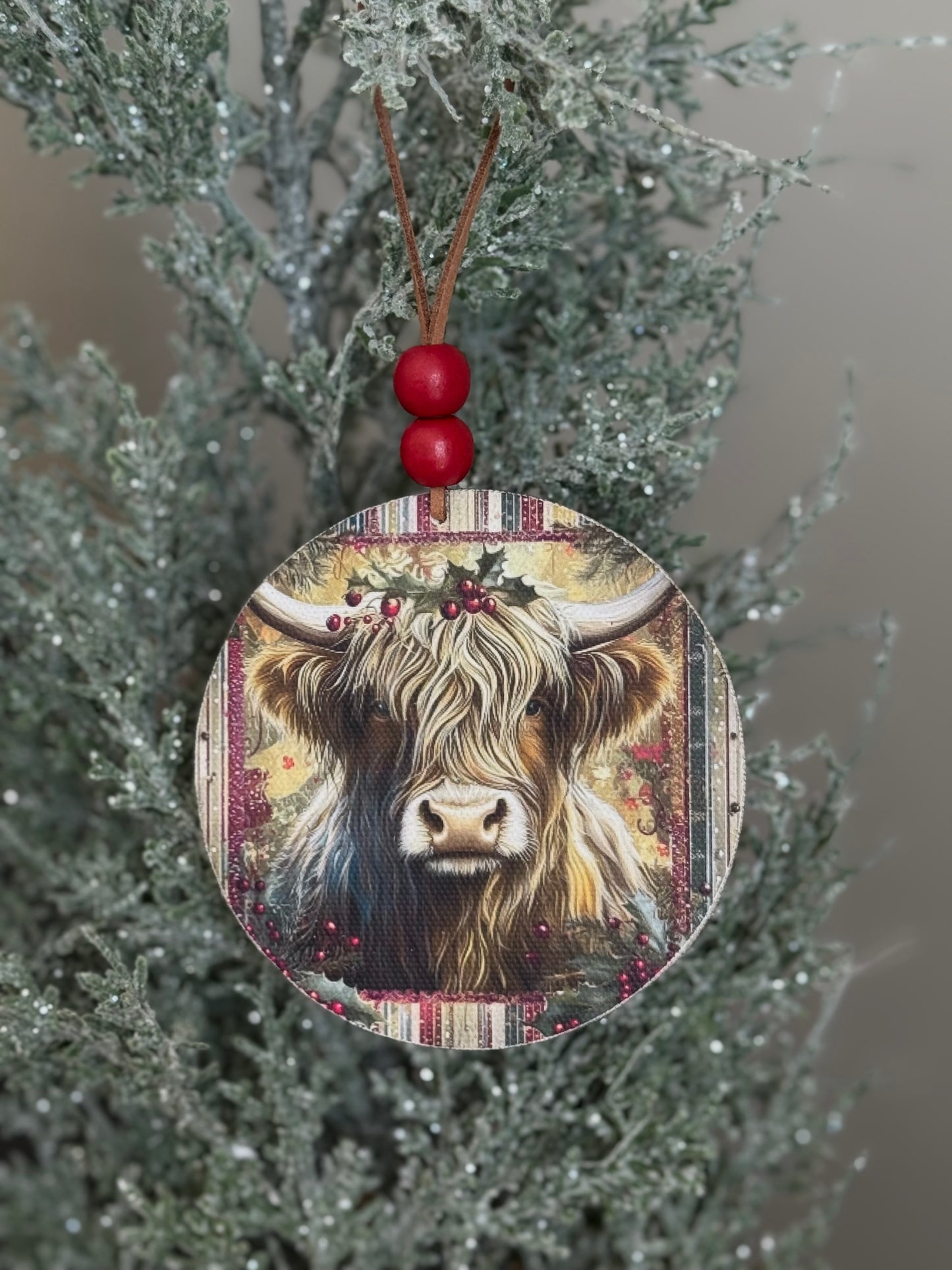 CHRISTMAS ORNAMENT- ASST ADORABLE COZY COUNTRY ORNAMENT