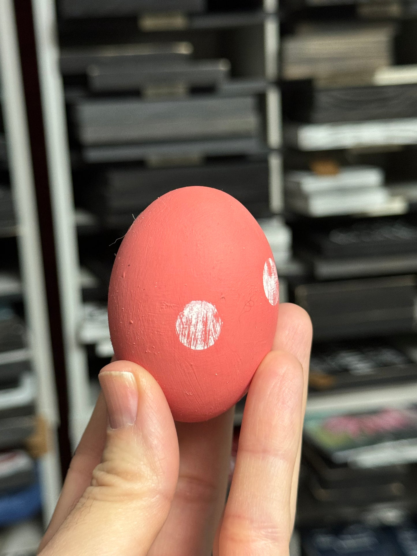 Hand-Painted Wooden Easter Eggs – Unique Spring Decor, Tiered Tray & Easter Basket Filler