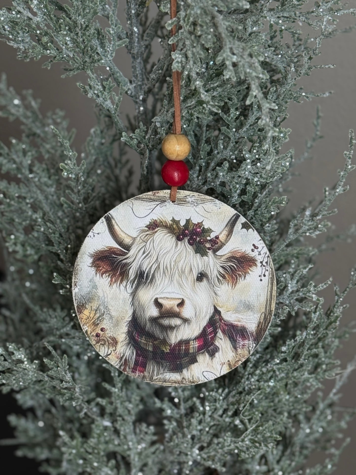 CHRISTMAS ORNAMENT- ASST ADORABLE COZY COUNTRY ORNAMENT
